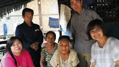 Columban lay missionaries at the IDP camp in Myanmar